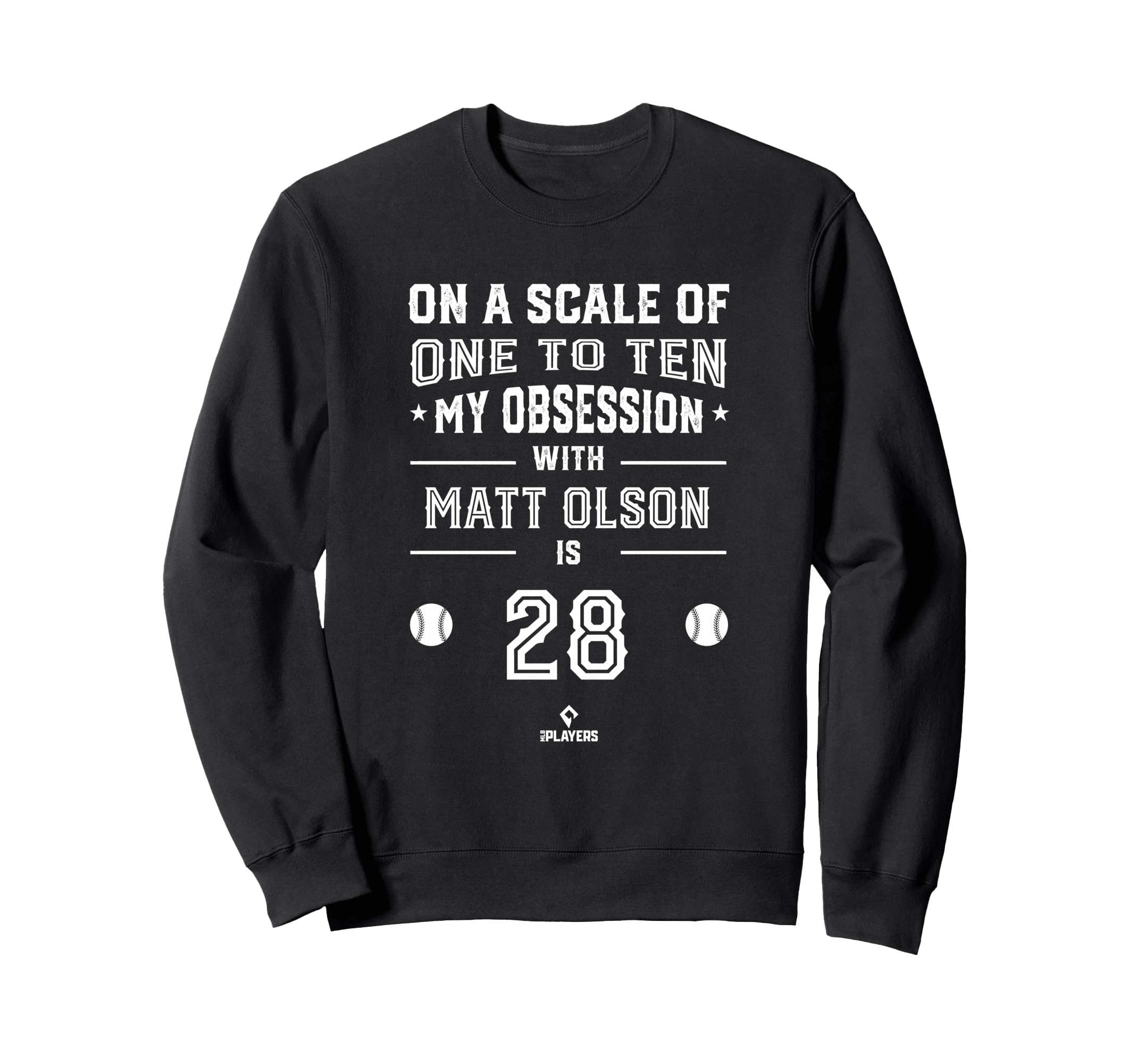 Matt Olson Obsession Mlbpa Oakland Sweatshirt - Unique Graphic Men Women - T-Shirt, Sweatshirt, Hoodie