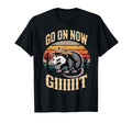 Go Now Git Western Country Possum Cowboy T-Shirt - Novelty Apparel Unisex - T-Shirt, Sweatshirt, Hoodie