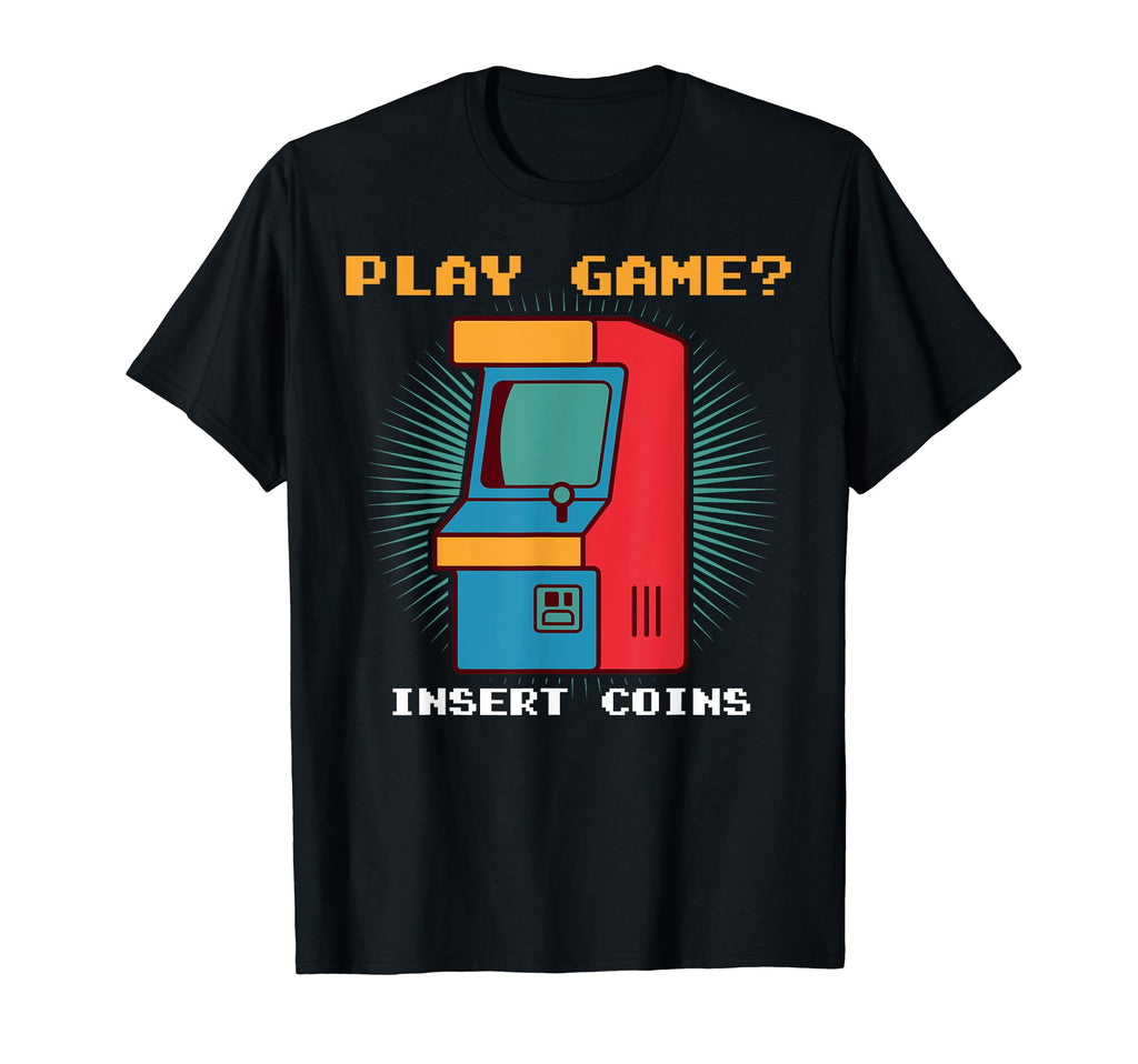 Funny Arcade Gaming T-Shirt - Minimalist Print Unisex - T-Shirt, Sweatshirt, Hoodie