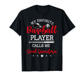 My Favorite Baseball Player Calls T-Shirt - Fun Novelty Design for Adults - T-Shirt, Sweatshirt, Hoodie