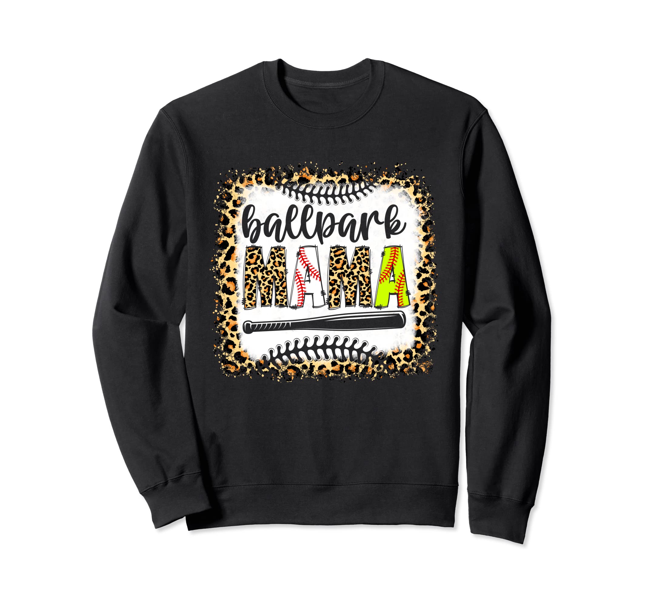Ballpark Mama Baseball Mom Softball Sweatshirt - Streetwear Style Unisex - T-Shirt, Sweatshirt, Hoodie
