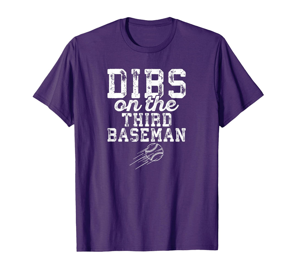 Dibs Third Baseman Baseball Players T-Shirt - Streetwear Style for Adults - T-Shirt, Sweatshirt, Hoodie