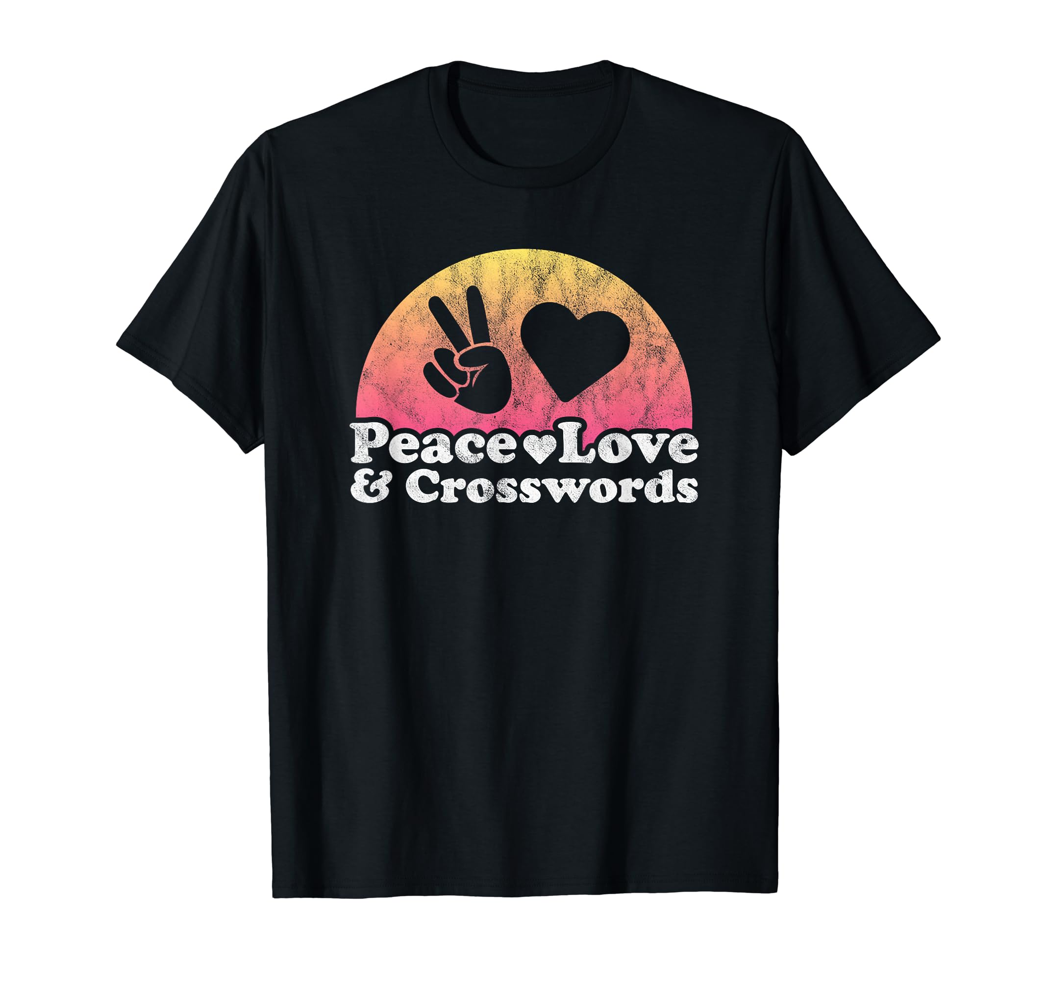 Peace Love And Crosswords Crossword T-Shirt - Streetwear Style Men Women - T-Shirt, Sweatshirt, Hoodie
