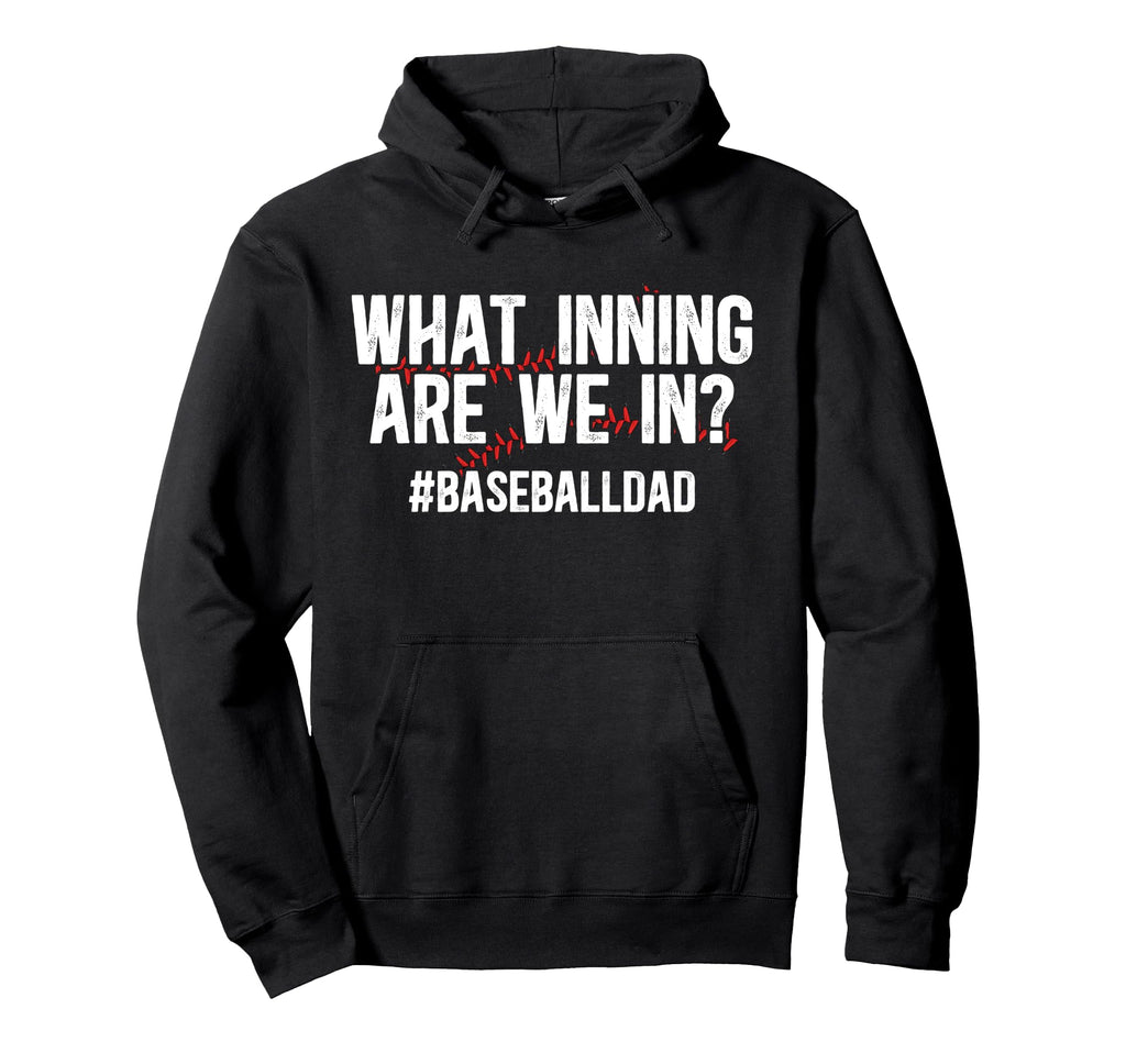 Baseball Dad Funny Baseball Player Dad Hoodie - Aesthetic Graphic Unisex - T-Shirt, Sweatshirt, Hoodie