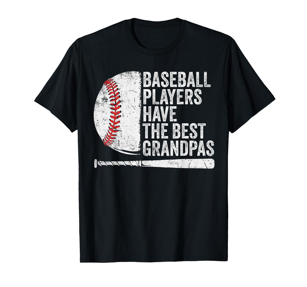 Baseball Player Grandpa And T-Shirt - Casual Everyday Wear Men Women - T-Shirt, Sweatshirt, Hoodie