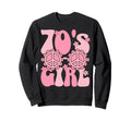 70S Groovy Hippie Sweatshirt - Casual Everyday Wear Unisex - T-Shirt, Sweatshirt, Hoodie