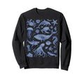 Ocean Life Sea Aesthetic Fish Sweatshirt - Streetwear Style Men Women - T-Shirt, Sweatshirt, Hoodie