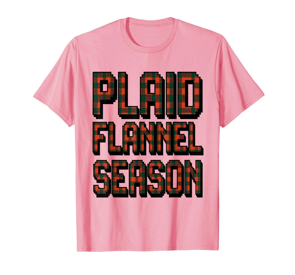 Plaid Flannel Season 90S Grunge T-Shirt - Casual Everyday Wear Men Women - T-Shirt, Sweatshirt, Hoodie