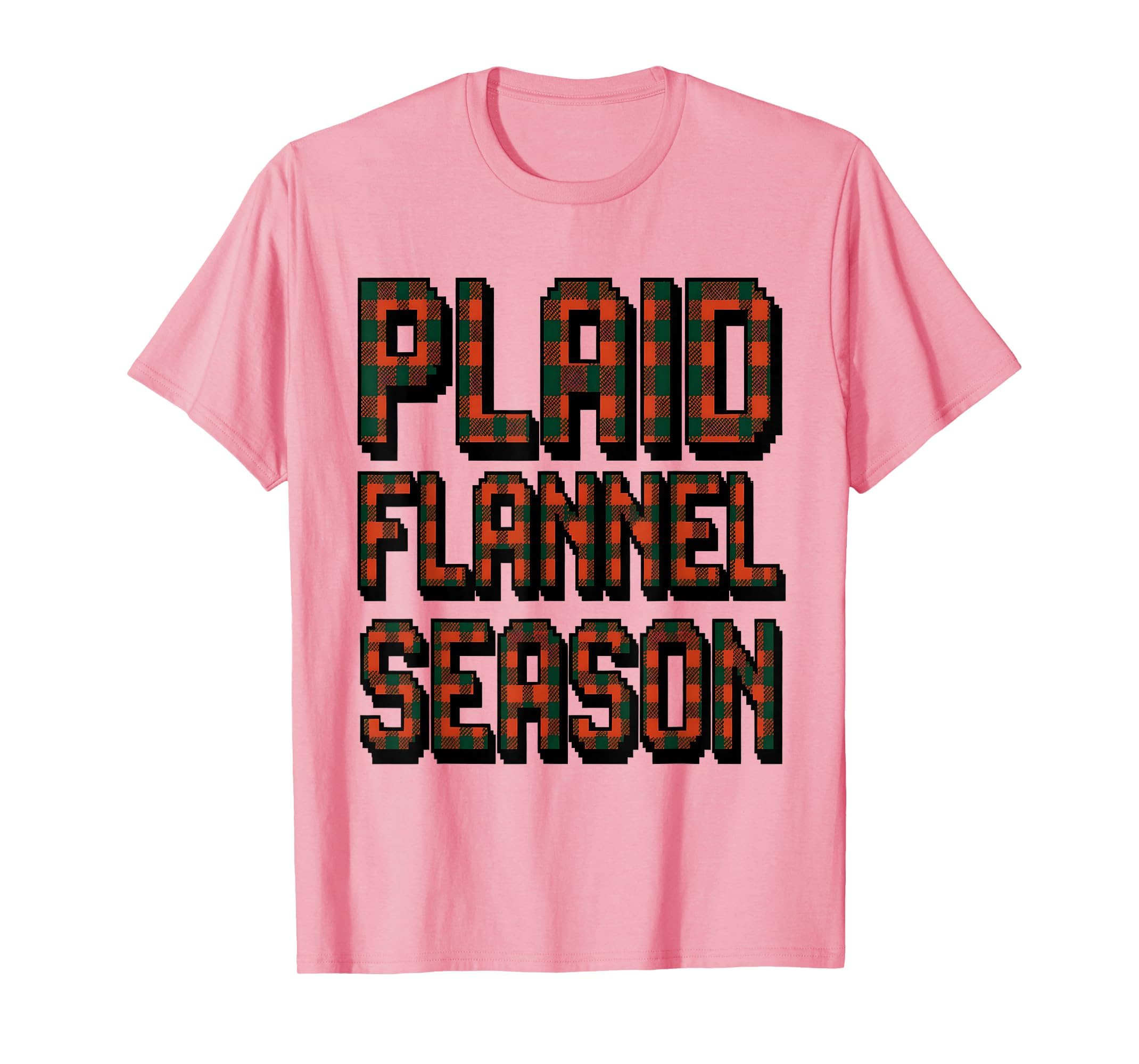Plaid Flannel Season 90S Grunge T-Shirt - Casual Everyday Wear Men Women - T-Shirt, Sweatshirt, Hoodie