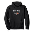 Car C6 Vette Emblem 2005 2013 Sports Hoodie - Aesthetic Graphic for Adults - T-Shirt, Sweatshirt, Hoodie