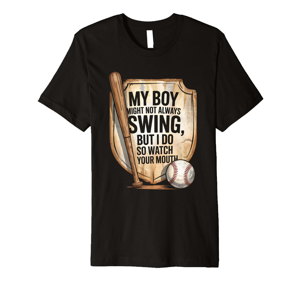 My Might Not Always Swing But I Do T-Shirt - Minimalist Print Unisex - T-Shirt, Sweatshirt, Hoodie