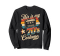 This Is My 70S Costume Groovy Sweatshirt - Fun Novelty Design for Adults - T-Shirt, Sweatshirt, Hoodie