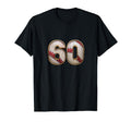 60Th Sixtieth Birthday Baseball T-Shirt - Custom Art Print for Adults - T-Shirt, Sweatshirt, Hoodie