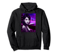 Japanese Vaporwave Anime Gothic Hoodie - Minimalist Print for Adults - T-Shirt, Sweatshirt, Hoodie