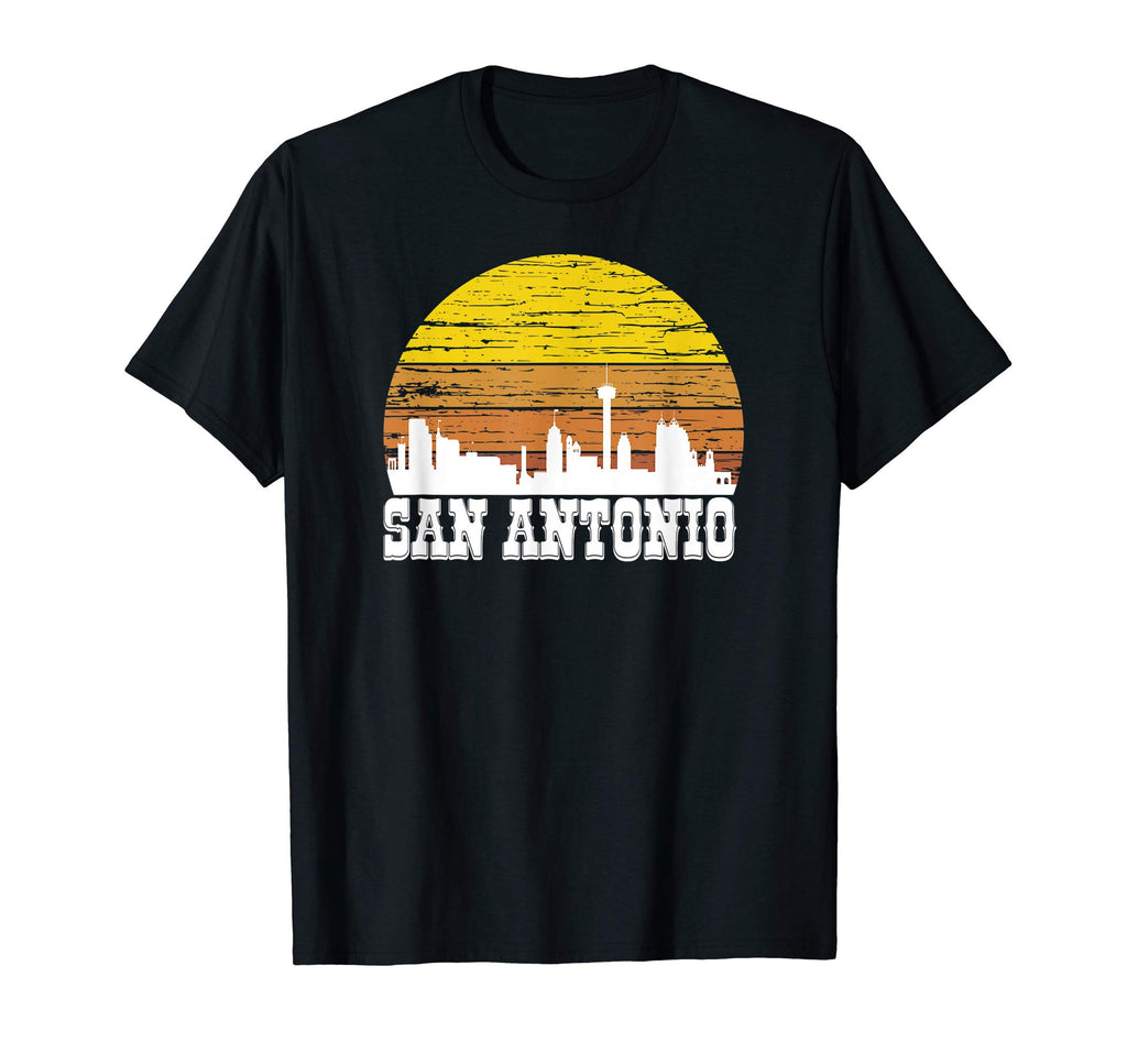 San Antonio Texas Sunset City T-Shirt - Casual Everyday Wear for Adults - T-Shirt, Sweatshirt, Hoodie