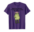 Hold Partner Im Overstimulated Cowboy Frog T-Shirt - Trendy Graphic Unisex - T-Shirt, Sweatshirt, Hoodie