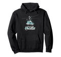 Respect Hustle Old School Beats Hip Hop Hoodie - Minimalist Print Unisex - T-Shirt, Sweatshirt, Hoodie
