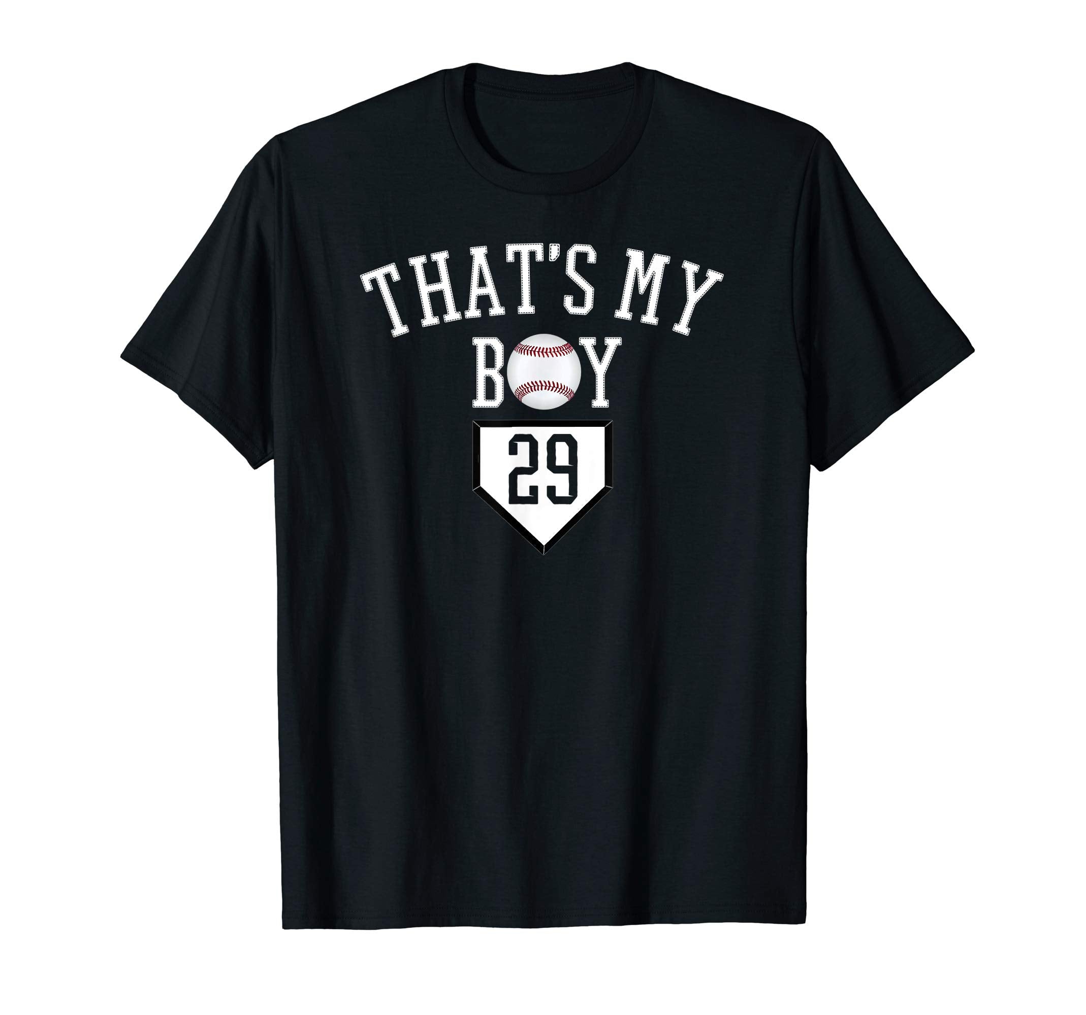 29 Thats My Baseball Number Jersey Dad T-Shirt - Unique Graphic for Adults - T-Shirt, Sweatshirt, Hoodie