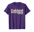 Oakland California Stripes T-Shirt - Casual Everyday Wear Unisex - T-Shirt, Sweatshirt, Hoodie