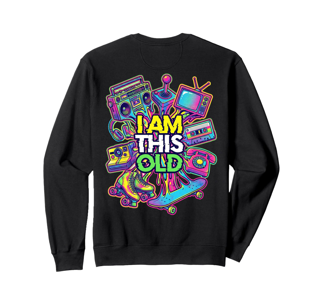 1980S Nostalgia Love 80S Vibes Iconic Sweatshirt - Graphic Print Men Women - T-Shirt, Sweatshirt, Hoodie
