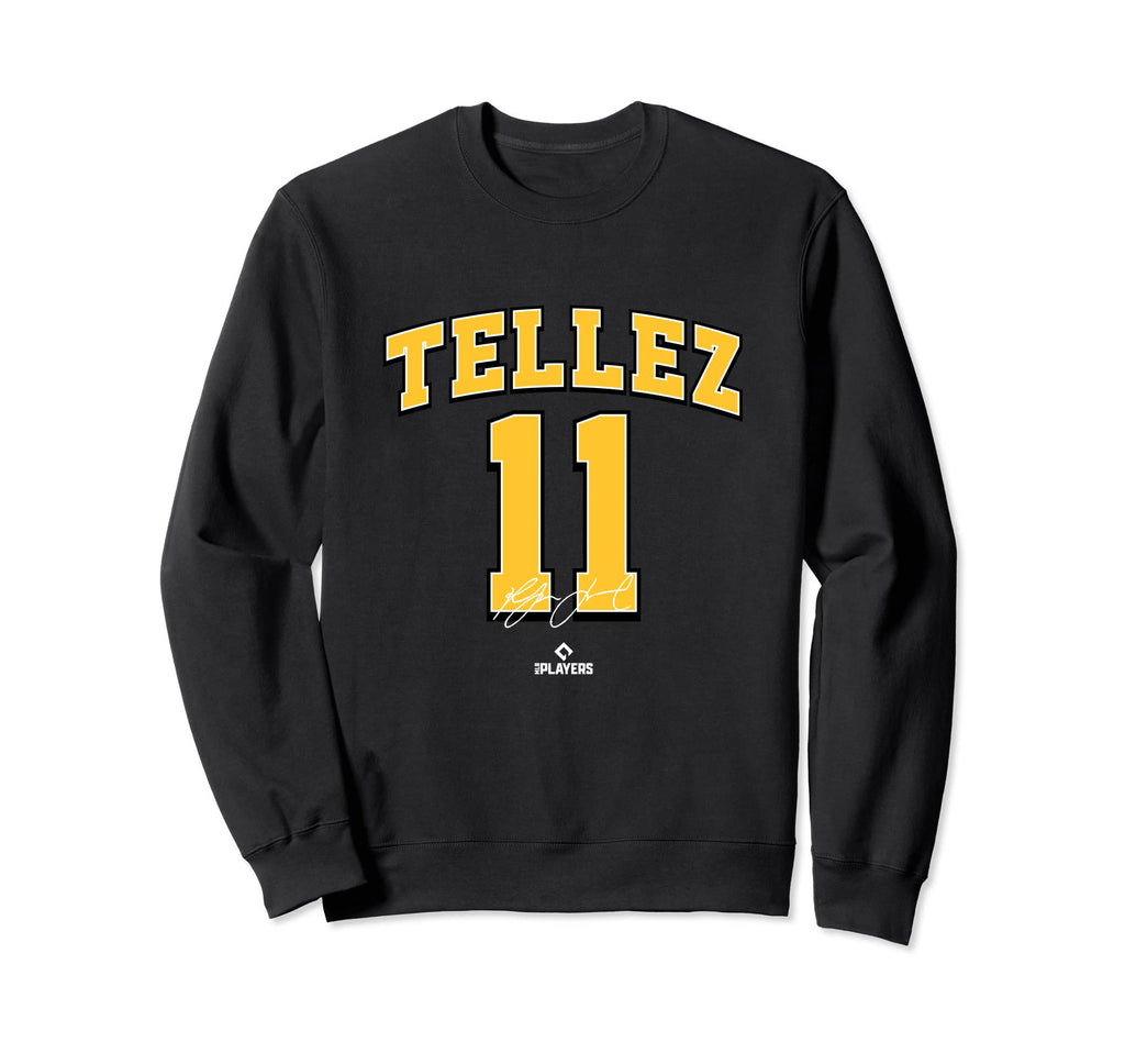 Rowdy Tellez Milwaukee Baseball Sweatshirt - Novelty Apparel for Adults - T-Shirt, Sweatshirt, Hoodie