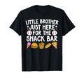 Little Brother Baseball Brother T-Shirt - Custom Art Print for Adults - T-Shirt, Sweatshirt, Hoodie