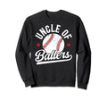 Uncle Ballers Baseball Uncle Baseball Sweatshirt - Graphic Print Unisex - T-Shirt, Sweatshirt, Hoodie