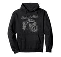 Photographer Storyteller Camera Photography Hoodie - Novelty Apparel Unisex - T-Shirt, Sweatshirt, Hoodie
