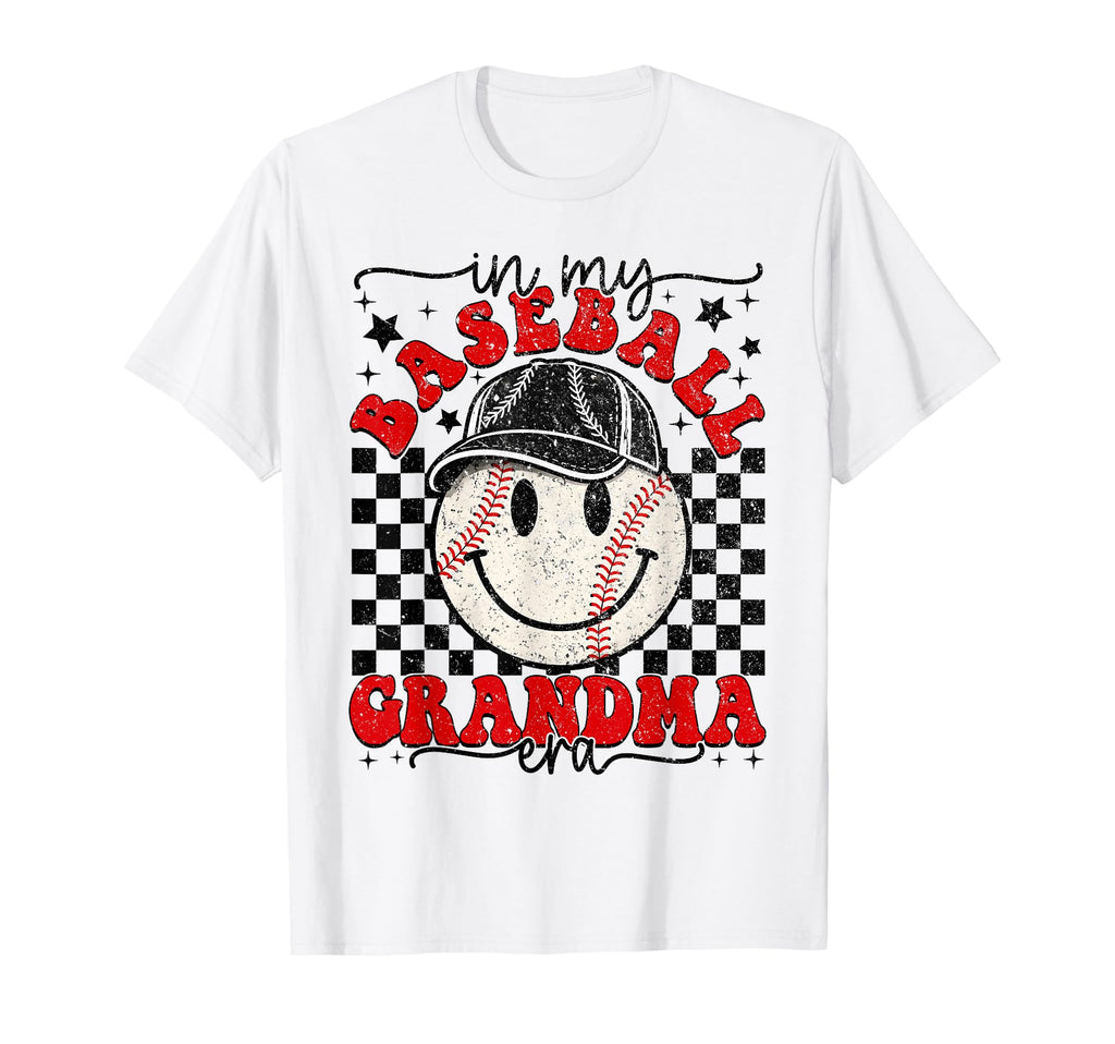 My Baseball Grandma Era Mothers Day T-Shirt - Unique Graphic Men Women - T-Shirt, Sweatshirt, Hoodie