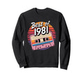 Best 1981 1981 Sweatshirt - Custom Art Print for Adults - T-Shirt, Sweatshirt, Hoodie