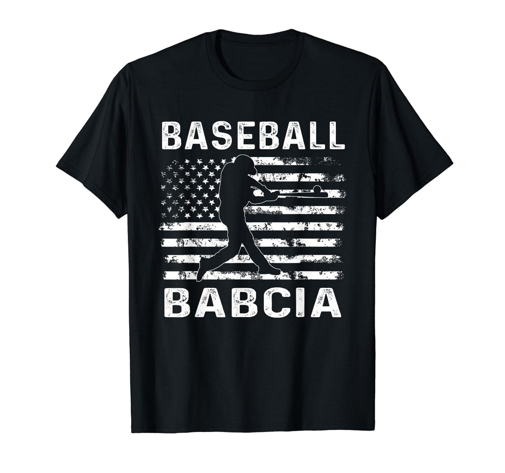 Baseball Babcia Grandma Usa Flag 4Th July T-Shirt - Graphic Print Men Women - T-Shirt, Sweatshirt, Hoodie