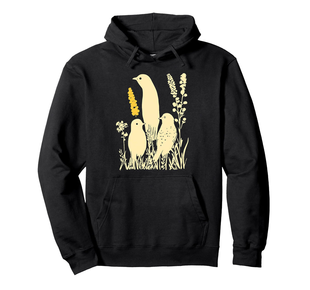 Boho Birds Hoodie - Fun Novelty Design Unisex - T-Shirt, Sweatshirt, Hoodie