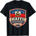 Haiti First Black Republic Est 1804 Haitian Merch - Adult & Kids T-Shirts, Sweatshirts & Hoodies apparel design preview 1