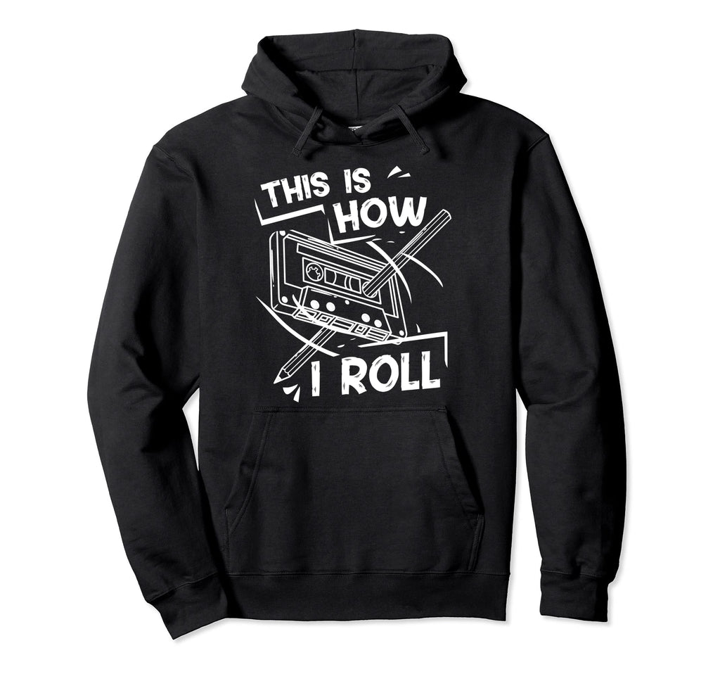 Never Forget Cassette Tape Gift Old Hoodie - Trendy Graphic Men Women - T-Shirt, Sweatshirt, Hoodie