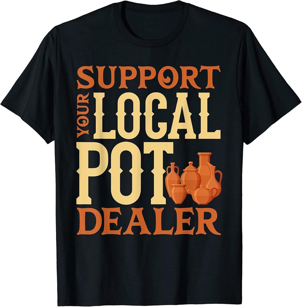 Merch Pottery Sculpting Clay Earthenware Designs - Adult & Kids T-Shirts, Sweatshirts & Hoodies apparel design preview 1