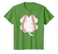 Baseball Shamrock Four Leaf Clover St T-Shirt - Unique Graphic Men Women - T-Shirt, Sweatshirt, Hoodie