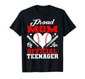 13Th Birthday Baseball Proud Mom T-Shirt - Trendy Graphic Men Women - T-Shirt, Sweatshirt, Hoodie