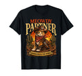 Meowdy Partner Whiskers Wind Cowboy Cat T-Shirt - Custom Art Print Unisex - T-Shirt, Sweatshirt, Hoodie