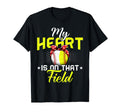 My Heart Is That Field Baseball T-Shirt - Aesthetic Graphic Unisex - T-Shirt, Sweatshirt, Hoodie