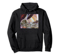 Space Colony Vaporwave Synthwave Cyberpunk Hoodie - Graphic Print Unisex - T-Shirt, Sweatshirt, Hoodie