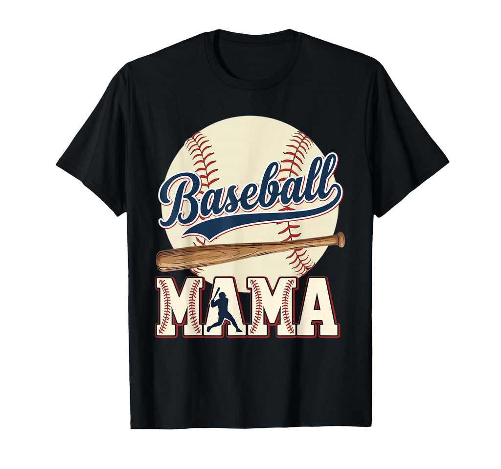 Baseball Mama Game Day Baseball Season T-Shirt - Custom Art Print Unisex - T-Shirt, Sweatshirt, Hoodie