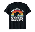 Bring Back Woolly Mammoth Sunset T-Shirt - Fun Novelty Design Unisex - T-Shirt, Sweatshirt, Hoodie