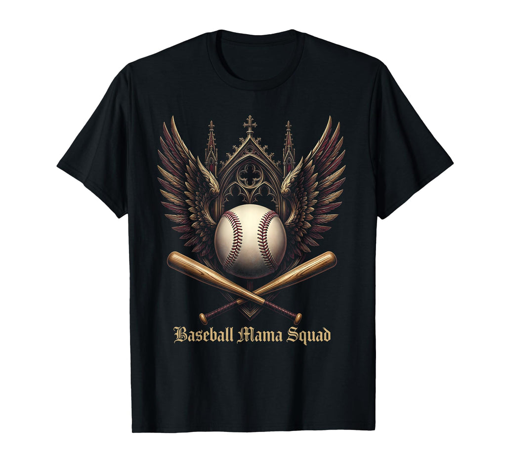 Baseball Mama Squad Proud Sports Mom T-Shirt - Minimalist Print Unisex - T-Shirt, Sweatshirt, Hoodie
