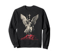 Saint Michael Archangel Urban Sweatshirt - Novelty Apparel for Adults - T-Shirt, Sweatshirt, Hoodie