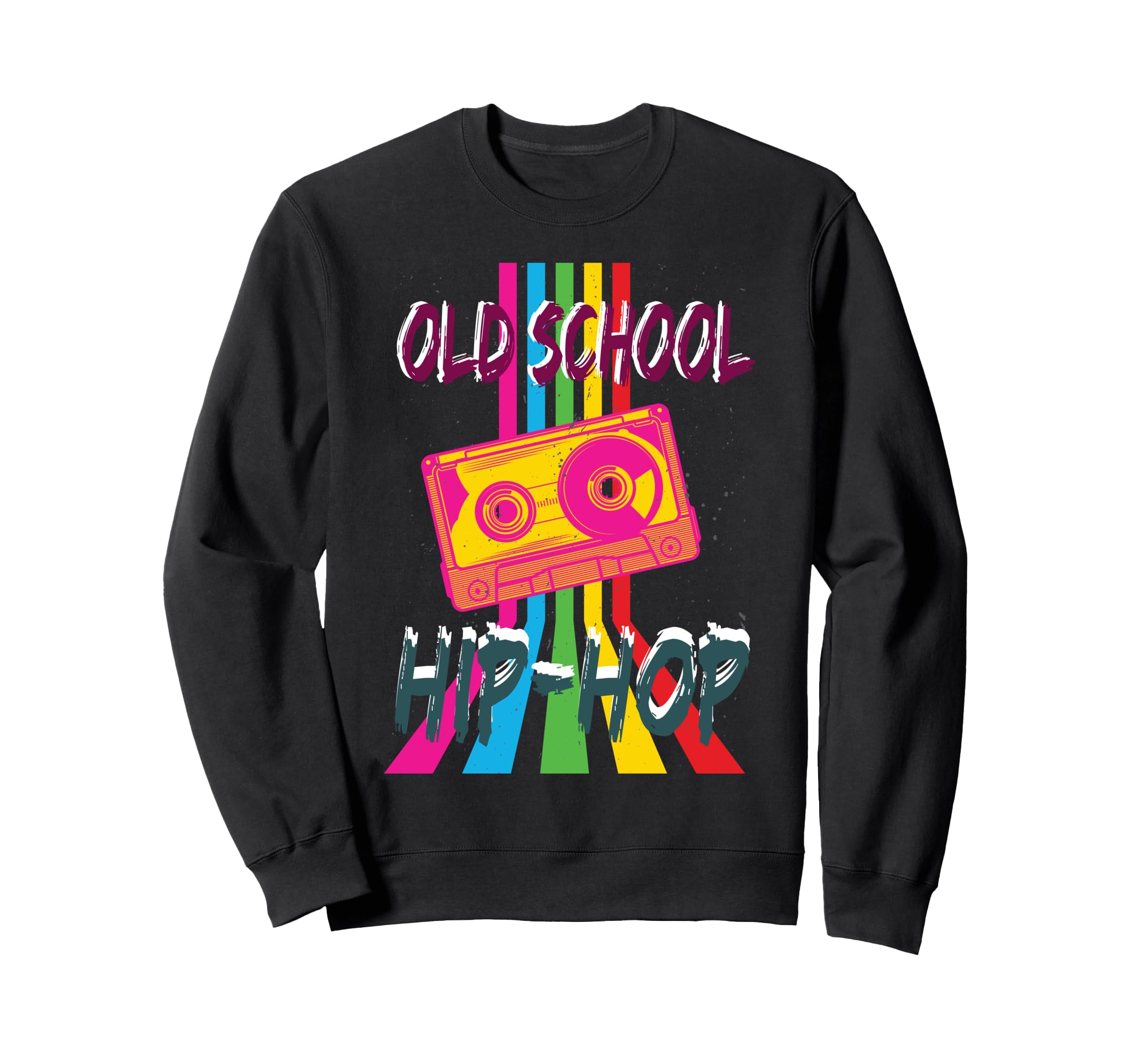 Old School Hip Hop 80S 90S Graffiti Sweatshirt - Unique Graphic Unisex - T-Shirt, Sweatshirt, Hoodie