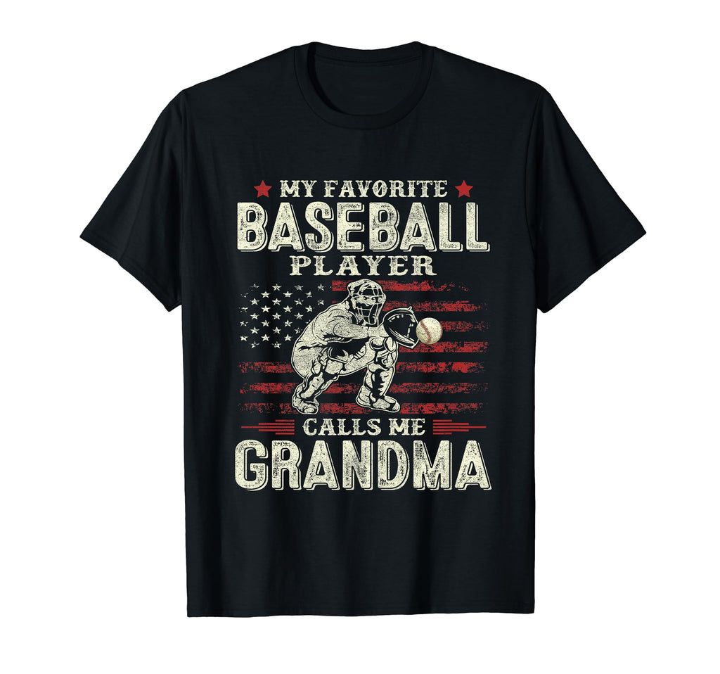 Favorite Baseball Player Calls Me T-Shirt - Aesthetic Graphic for Adults - T-Shirt, Sweatshirt, Hoodie