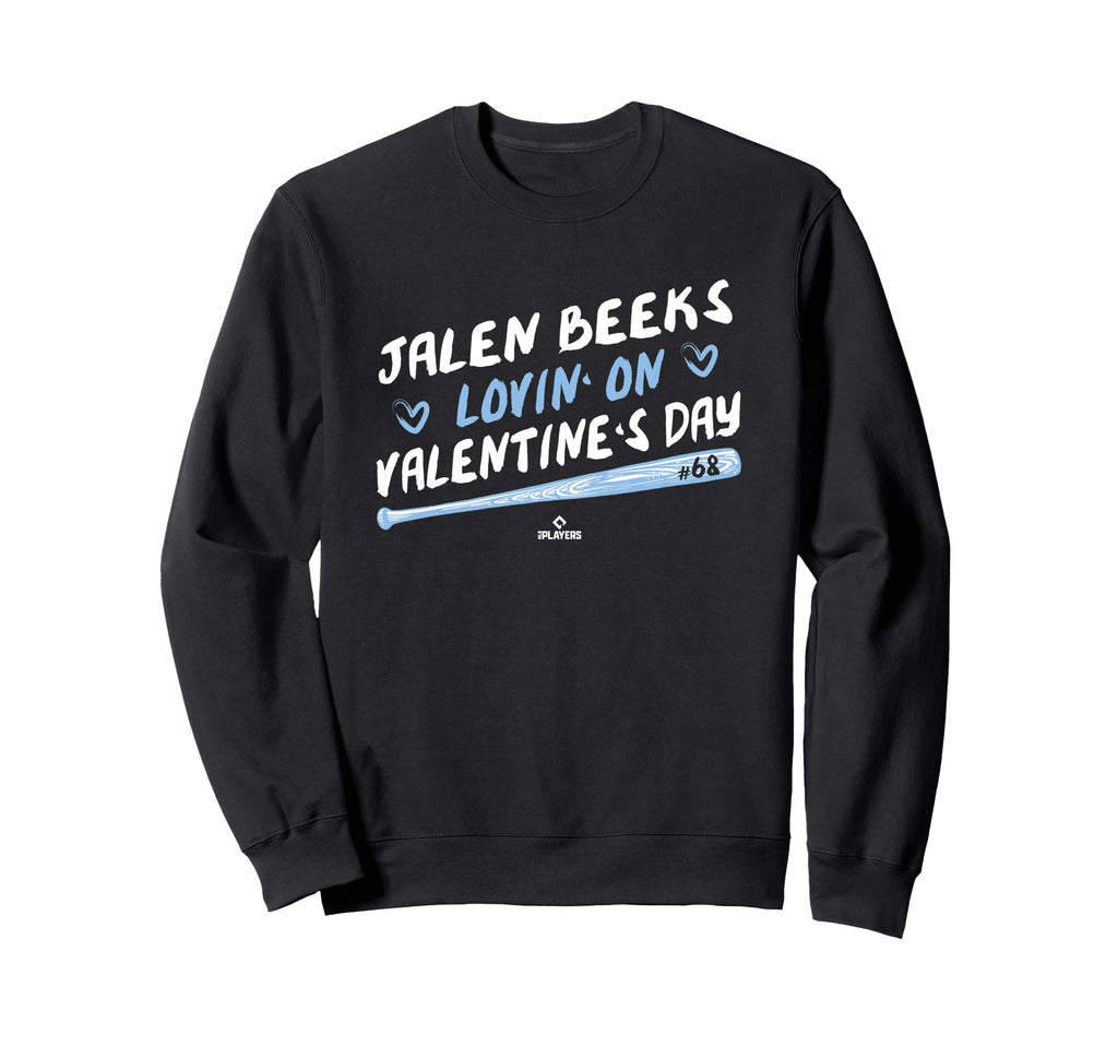 Jalen Beeks Lovin Valentines Sweatshirt - Casual Everyday Wear for Adults - T-Shirt, Sweatshirt, Hoodie