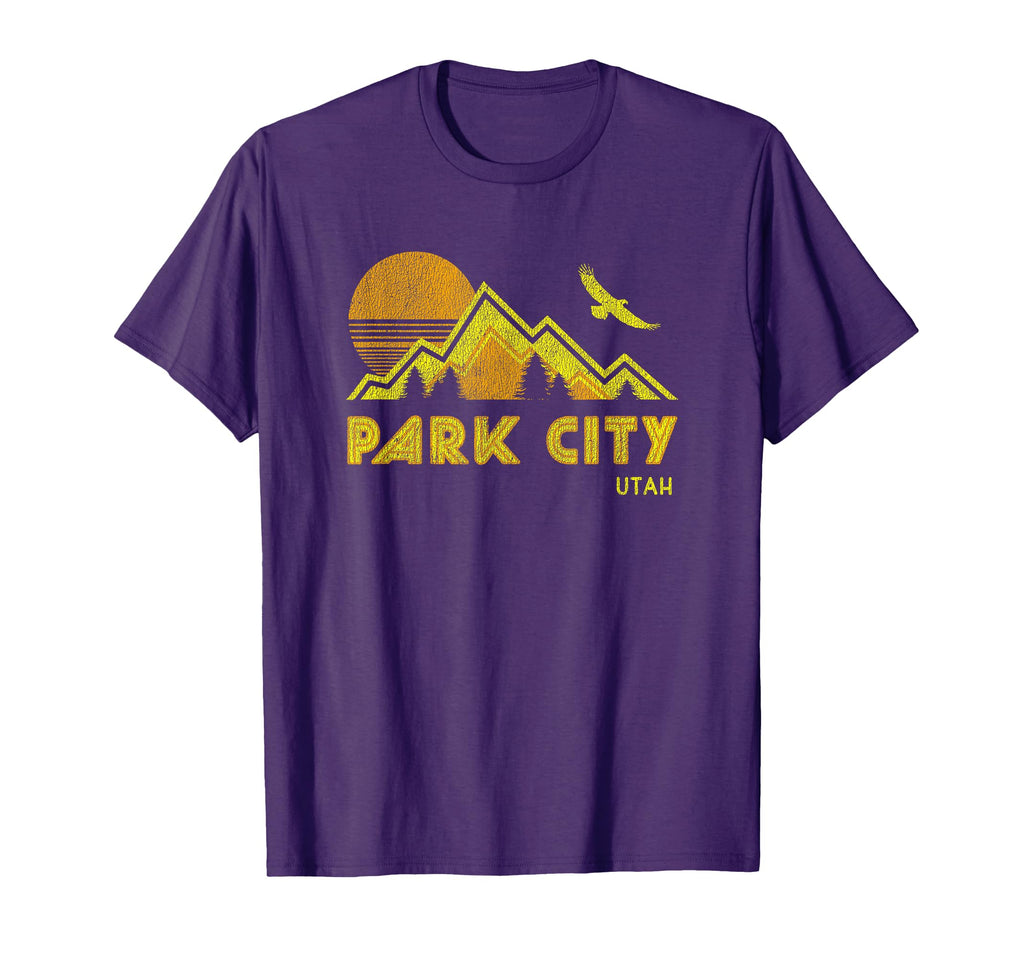 Park City Utah Distressed Home T-Shirt - Graphic Print Unisex - T-Shirt, Sweatshirt, Hoodie
