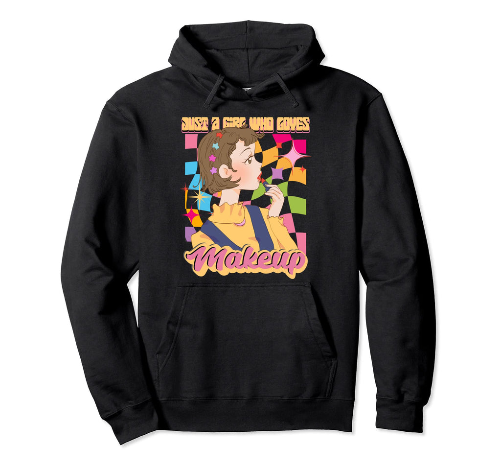 Anime Who Loves Makeup Rainbow Japan Hoodie - Graphic Print Unisex - T-Shirt, Sweatshirt, Hoodie