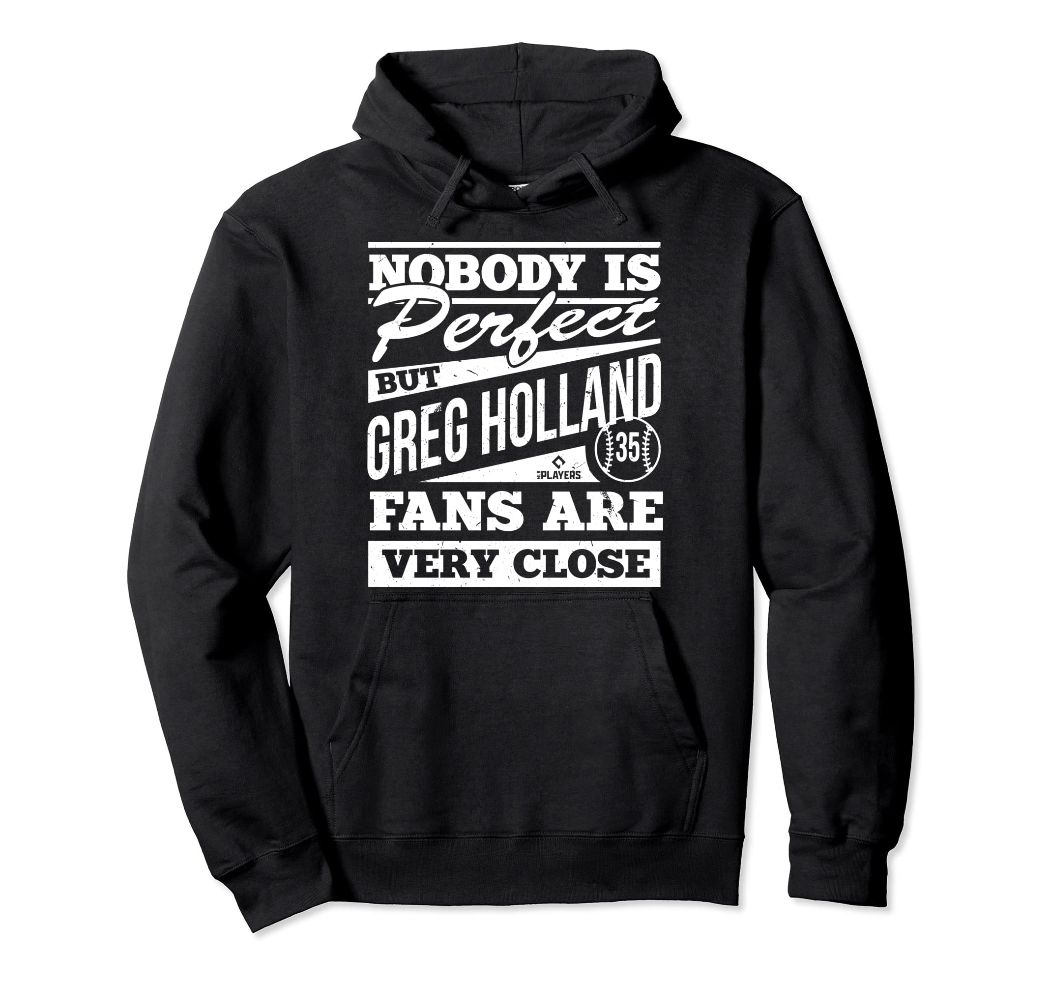 Nobody Is Greg Holland Mlbpa Baseball Hoodie - Aesthetic Graphic Men Women - T-Shirt, Sweatshirt, Hoodie